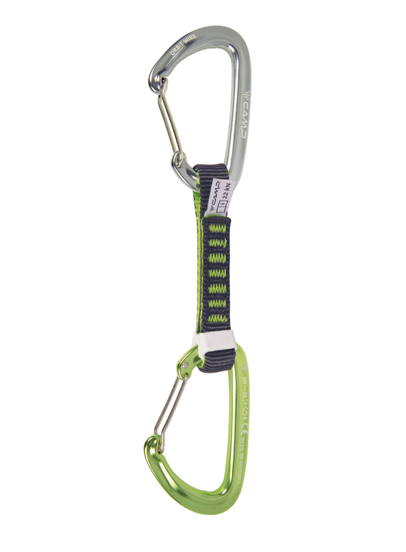 Buclă echipată escalada Camp Orbit Wire Express KS 12 cm