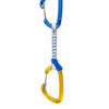 Buclă echipată escalada Climbing Technology Berry QD DY W+W Sling 12cm - ocher/blue