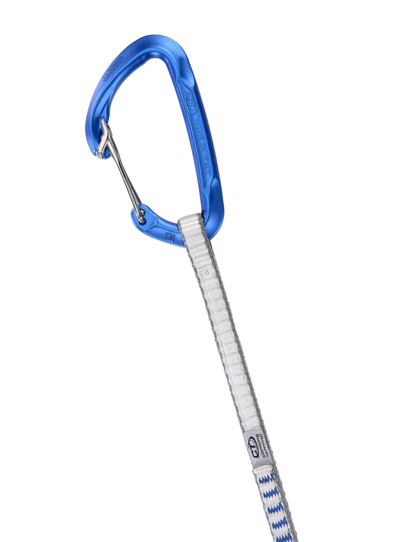 Buclă echipată escalada Climbing Technology Berry QD DY W+W Sling 22cm - ocher/blue preţ