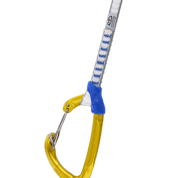 Cumpăra Buclă echipată escalada Climbing Technology Berry QD DY W+W Sling 22cm - ocher/blue