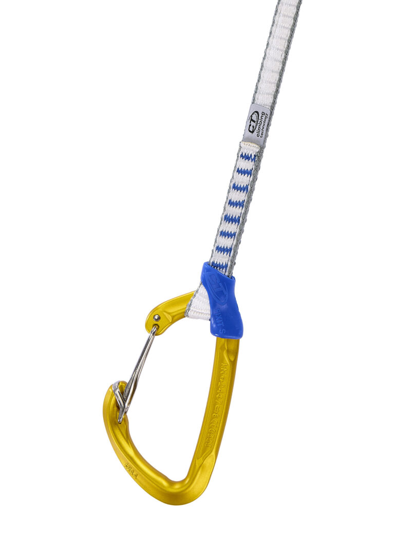 Cumpăra Buclă echipată escalada Climbing Technology Berry QD DY W+W Sling 22cm - ocher/blue