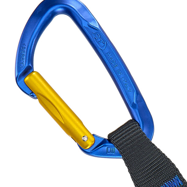 Buclă echipată escalada Climbing Technology Berry Set Pro 22 cm - blue/ocher preţ