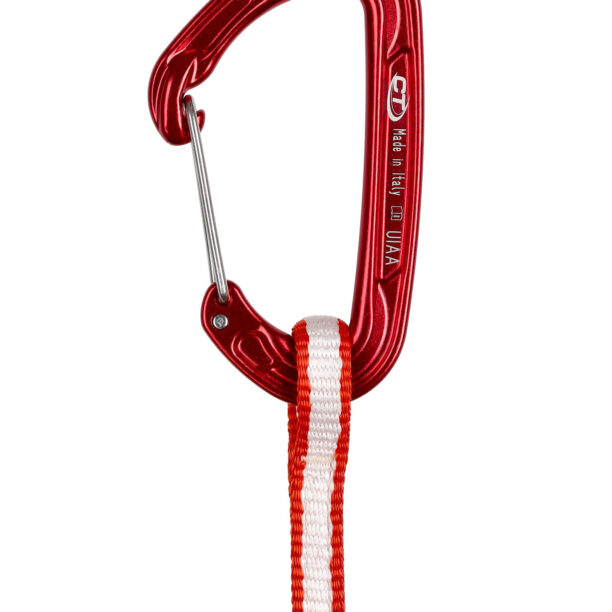 Buclă echipată escalada Climbing Technology Fly-Weight EVO LONG Set 35 cm - red/gold preţ