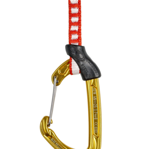 Cumpăra Buclă echipată escalada Climbing Technology Fly-Weight EVO LONG Set 35 cm - red/gold