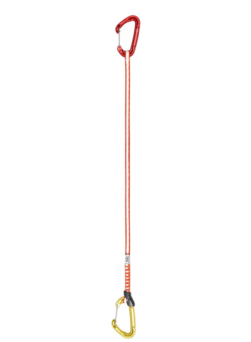 Buclă echipată escalada Climbing Technology Fly-Weight EVO LONG Set 55 cm - red/gold