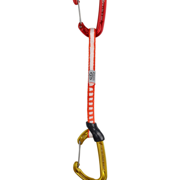 Buclă echipată escalada Climbing Technology Fly-Weight EVO Set DY 17 cm - red/gold preţ