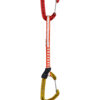 Buclă echipată escalada Climbing Technology Fly-Weight EVO Set DY 17 cm - red/gold