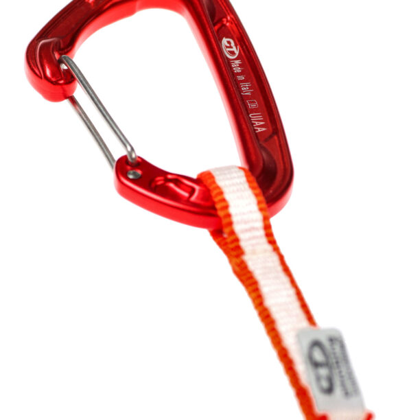 Cumpăra Buclă echipată escalada Climbing Technology Fly-Weight EVO Set DY 17 cm - red/gold