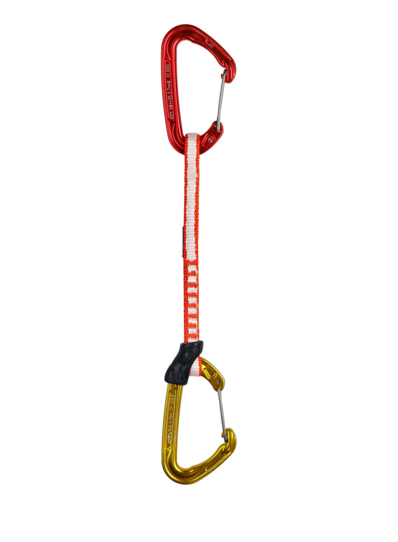 Buclă echipată escalada Climbing Technology Fly-Weight EVO Set DY 17 cm - red/gold