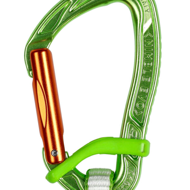 Buclă echipată escalada Climbing Technology Nimble Fixbar Set DY 22 cm - green/orange preţ