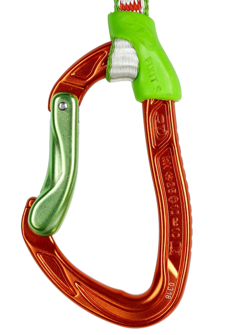 Preţ Buclă echipată escalada Climbing Technology Nimble Fixbar Set DY 22 cm - green/orange