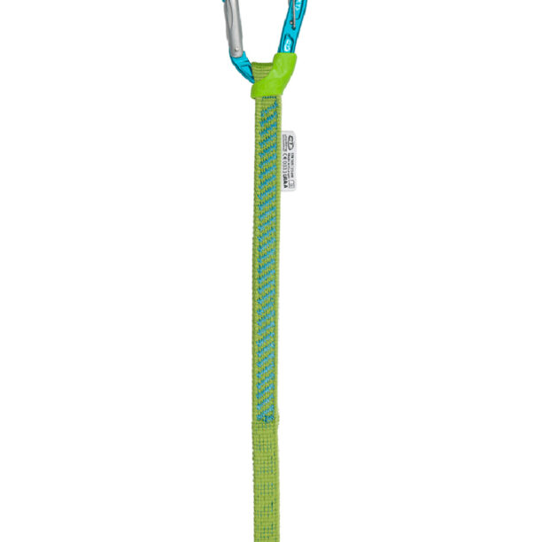 Buclă echipată escalada Climbing Technology Tricky - light blue/green