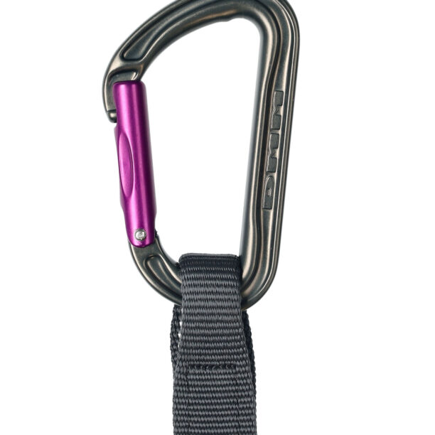 Cumpăra Buclă echipată escalada DMM Shadow Quickdraw - titanium/purple