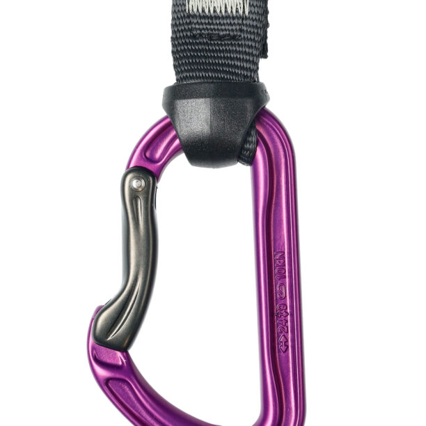 Preţ Buclă echipată escalada DMM Shadow Quickdraw - titanium/purple