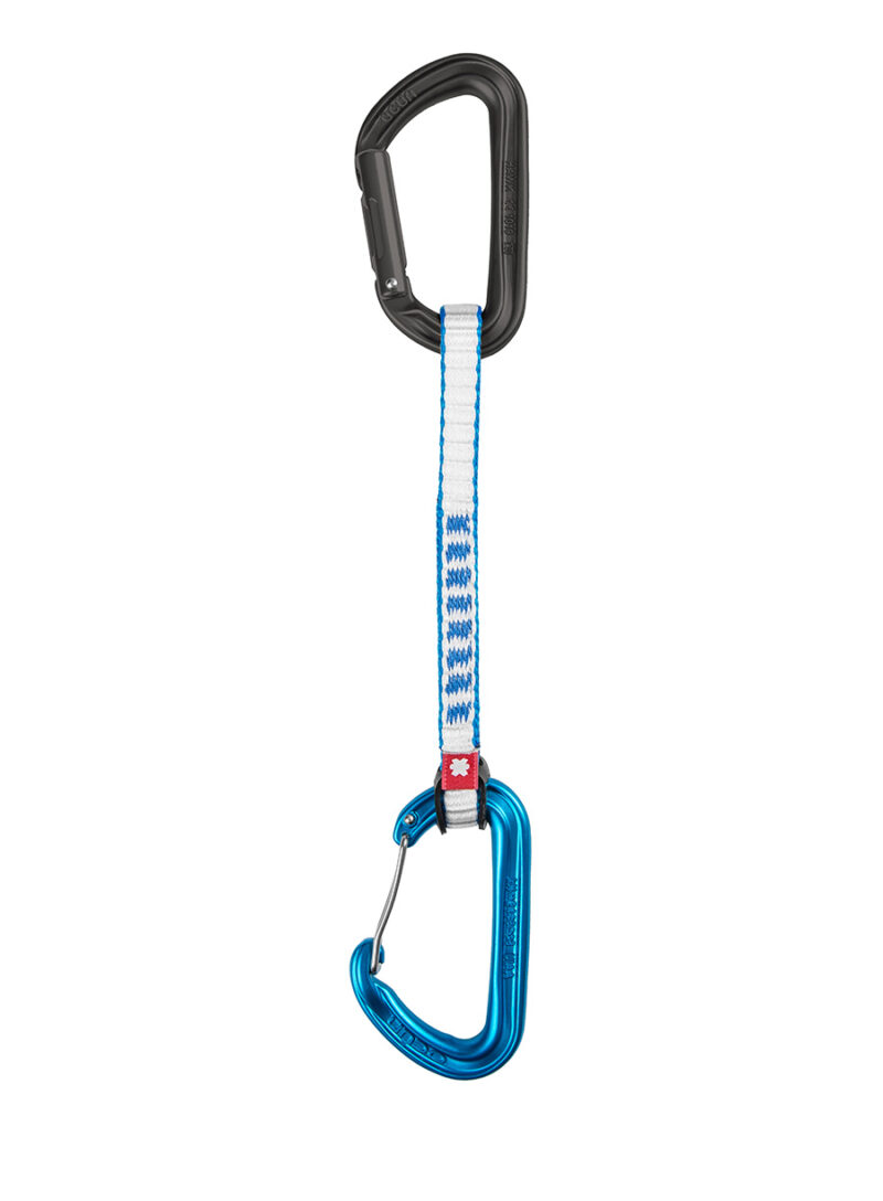 Buclă echipată escalada Ocun Hawk QD Combi DYN 11 15 cm - anthracite/blue