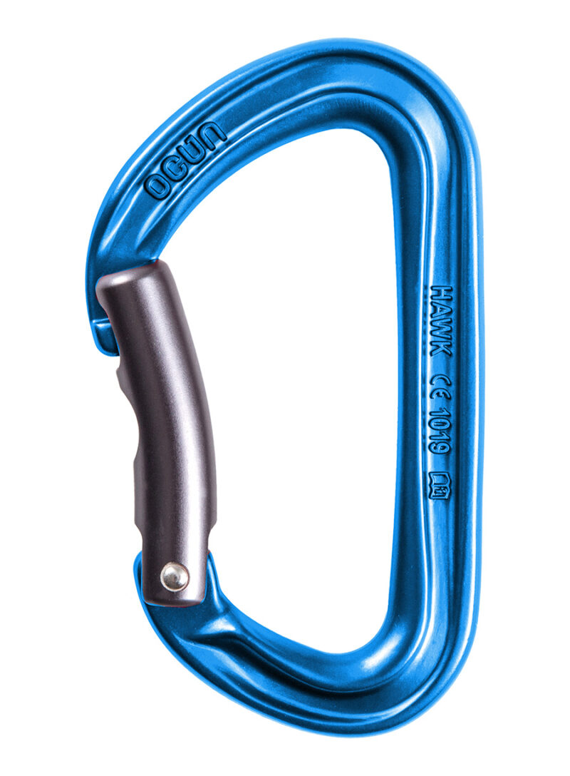 Buclă echipată escalada Ocun Hawk QD Zoom PA 15/22 16 cm - blue preţ