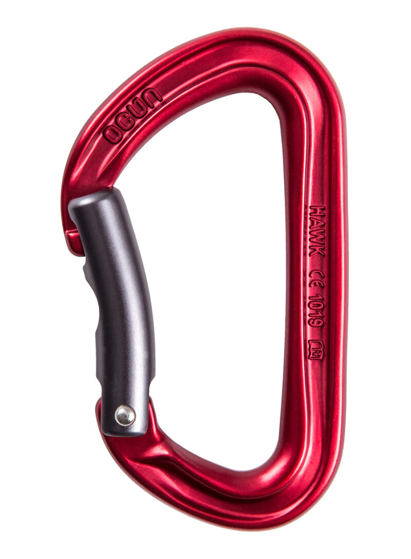 Buclă echipată escalada Ocun Hawk QD Zoom PA 15/22 16 cm - red preţ