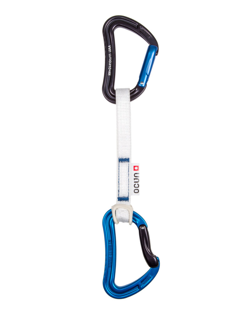 Buclă echipată escalada Ocun Raven QD Bio-Dyn-Ring 15 mm 15 cm - blue