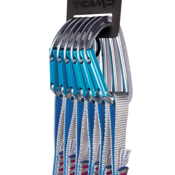 Cumpăra Bucle echipate Camp Orbit Express KS 18 cm 6-Pack - grey/blue/fuchsia