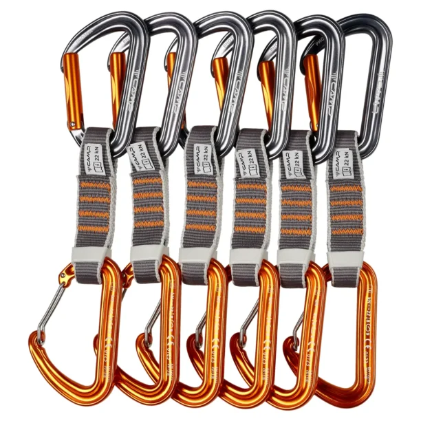 Bucle echipate Camp Photon Mixed Express KS 11 cm 6-pack