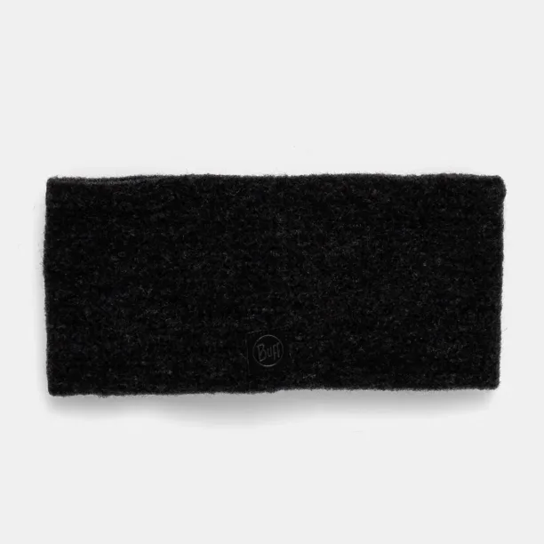 Buff bentita de lana MERINO FLEECE culoarea negru