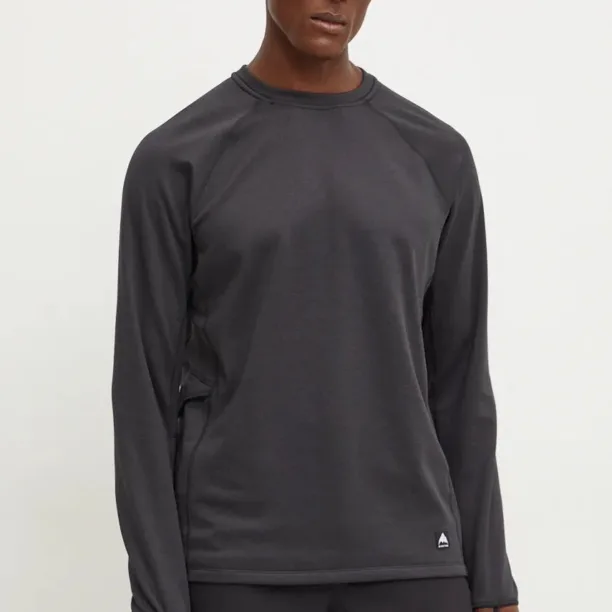 Burton longsleeve funcțional Stockrun culoarea negru