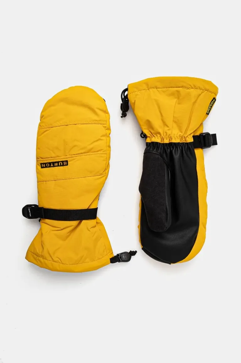 Burton mănuși Profile Mittens culoarea galben