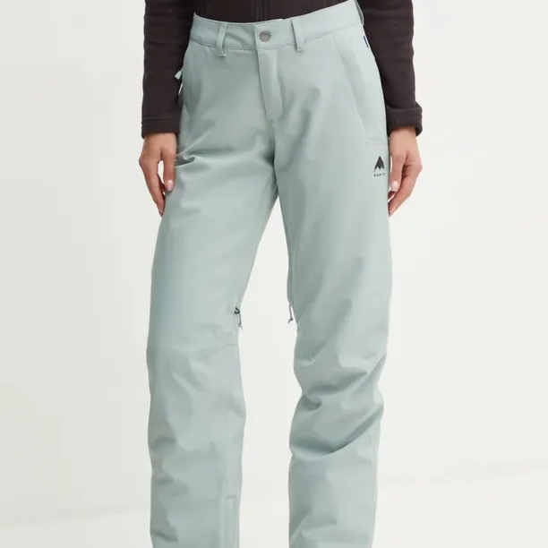 Burton pantaloni Society culoarea turcoaz