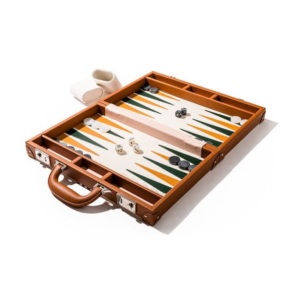 Business & Pleasure Co. joc de societate Backgammon Set