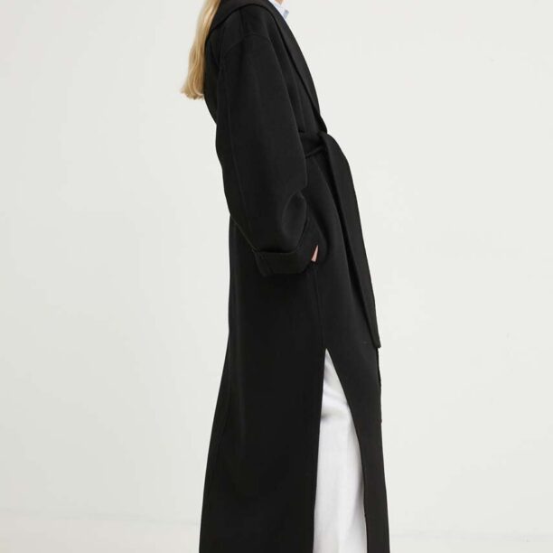 By Malene Birger palton de lana culoarea negru