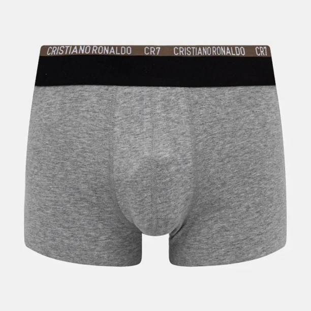 CR7 Cristiano Ronaldo boxeri de bumbac 4-pack culoarea gri preţ