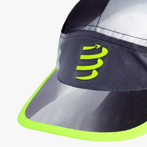 Preţ Caciula alergare Compressport Pro Racing Cap - black/white print