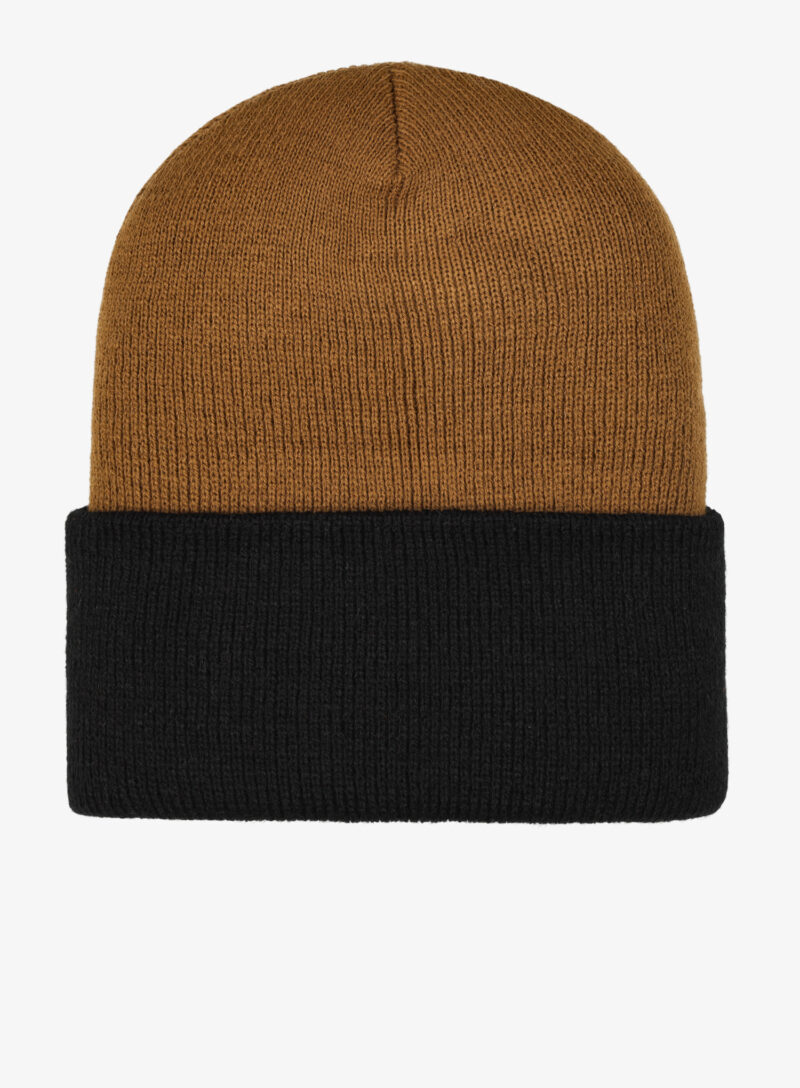 Caciula barbati iarna Carhartt Knit Camo Patch Beanie - carhartt brown preţ