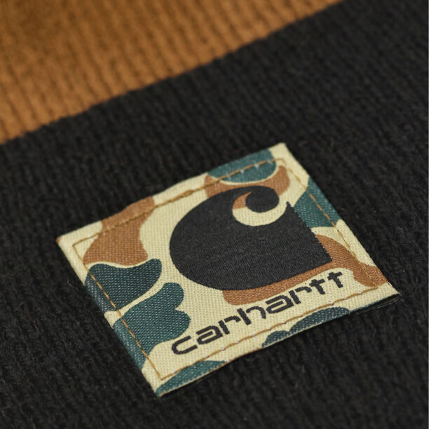 Preţ Caciula barbati iarna Carhartt Knit Camo Patch Beanie - carhartt brown