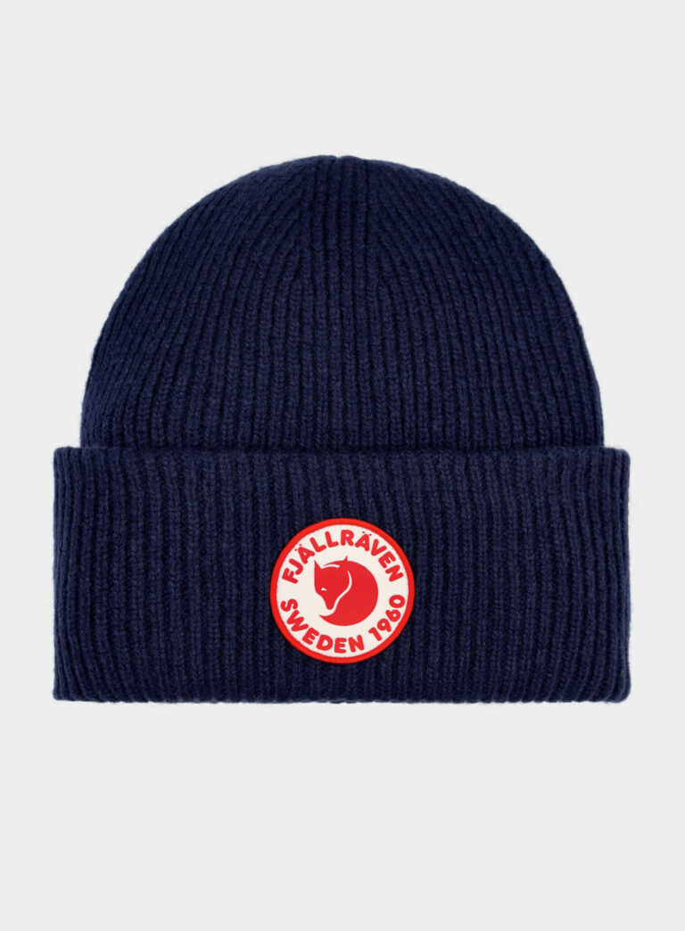 Căciulă de iarna Fjallraven 1960 Logo Hat - dark navy