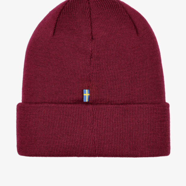 Căciulă de iarna Fjallraven Vardag Classic Beanie - bordeaux red preţ