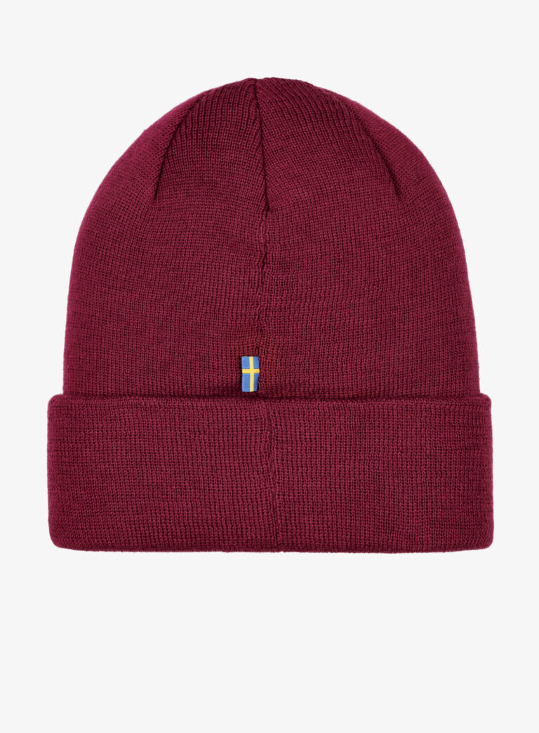 Căciulă de iarna Fjallraven Vardag Classic Beanie - bordeaux red preţ