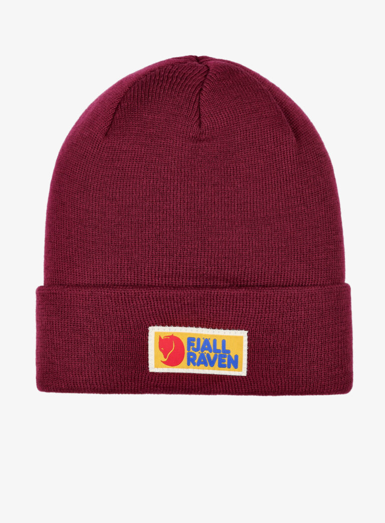 Căciulă de iarna Fjallraven Vardag Classic Beanie - bordeaux red