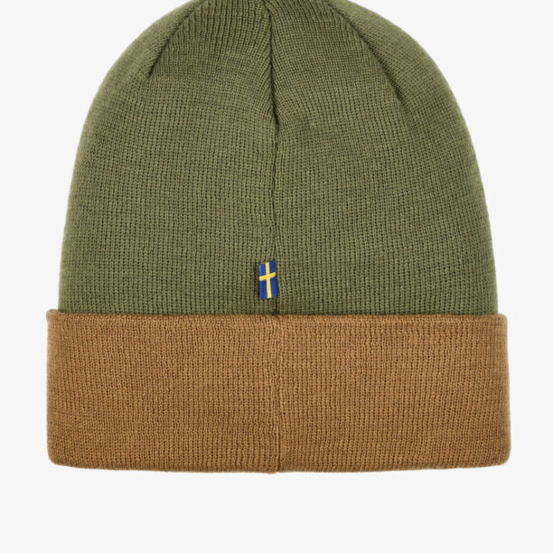 Căciulă de iarna Fjallraven Vardag Classic Beanie - buckwheat brown/laurel green preţ