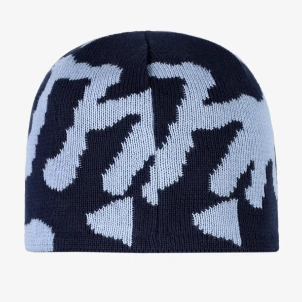 Căciulă de iarna Gramicci Burly Runningman Beanie - splatter blue preţ