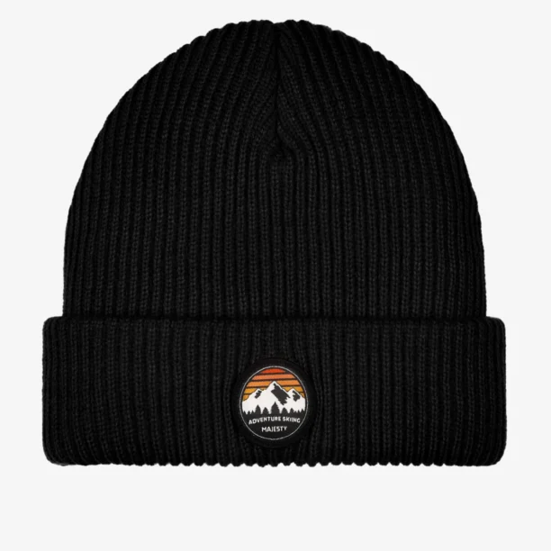 Căciulă de iarna Majesty Classic Beanie Adventure - black