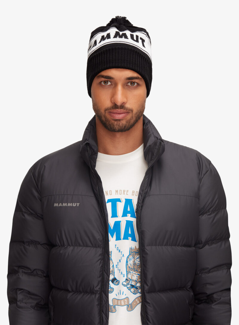 Cumpăra Căciulă de iarna Mammut Peaks Beanie - black/white