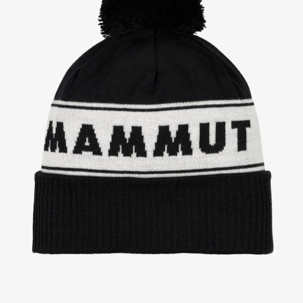 Căciulă de iarna Mammut Peaks Beanie - black/white