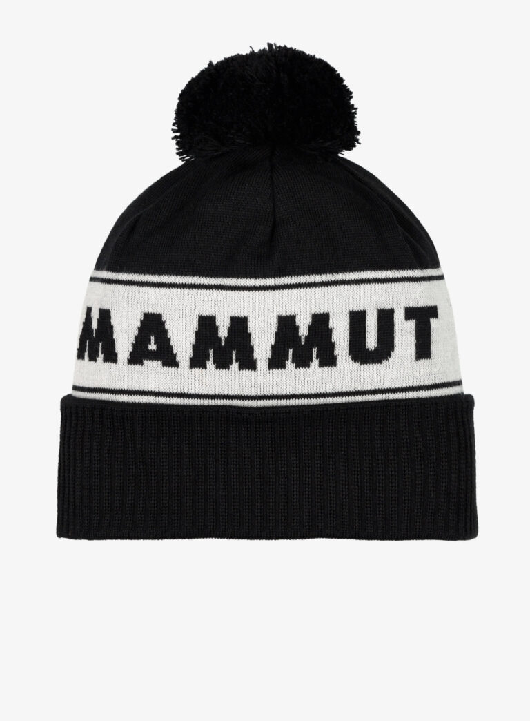 Căciulă de iarna Mammut Peaks Beanie - black/white