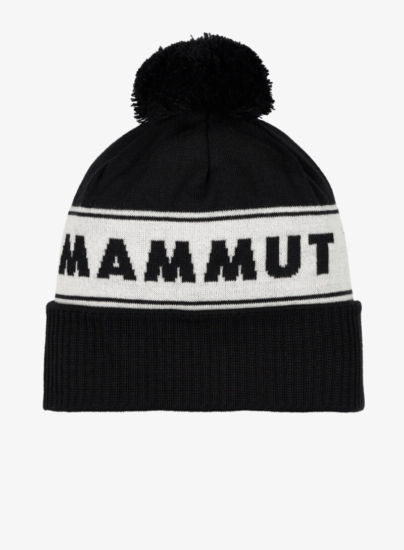 Căciulă de iarna Mammut Peaks Beanie - black/white