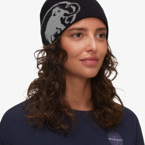 Căciulă de iarna Mammut Tweak Beanie - black/steel preţ