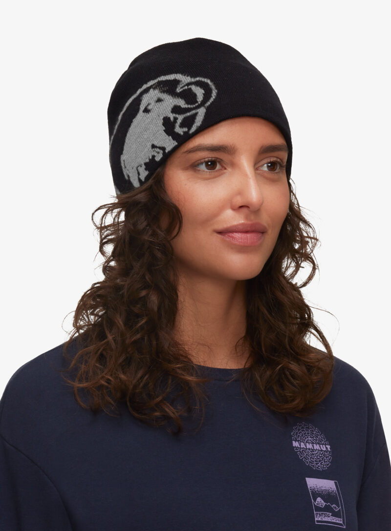 Căciulă de iarna Mammut Tweak Beanie - black/steel preţ