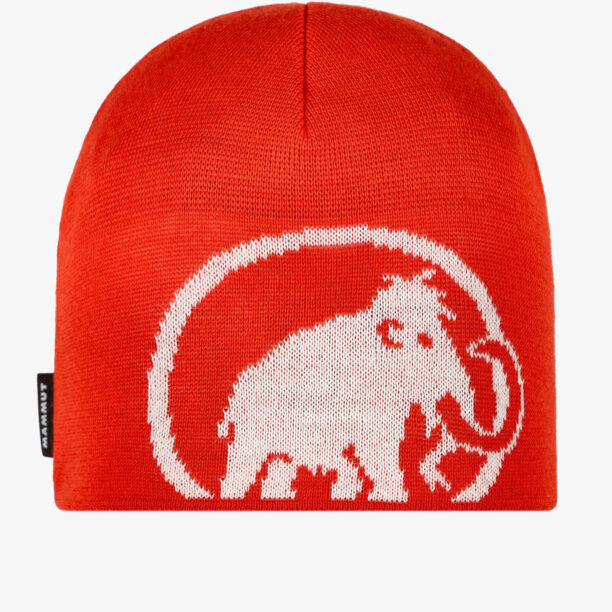 Original Căciulă de iarna Mammut Tweak Beanie - mammut red/white