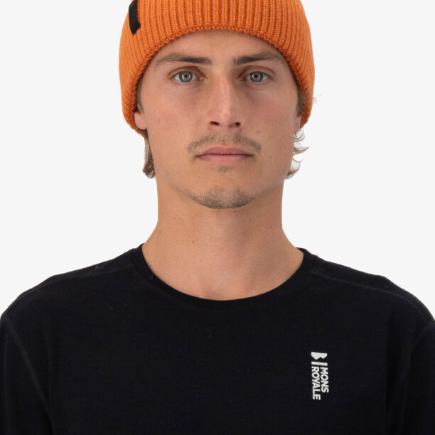 Cumpăra Căciulă de iarna Mons Royale Fjord Beanie - orange