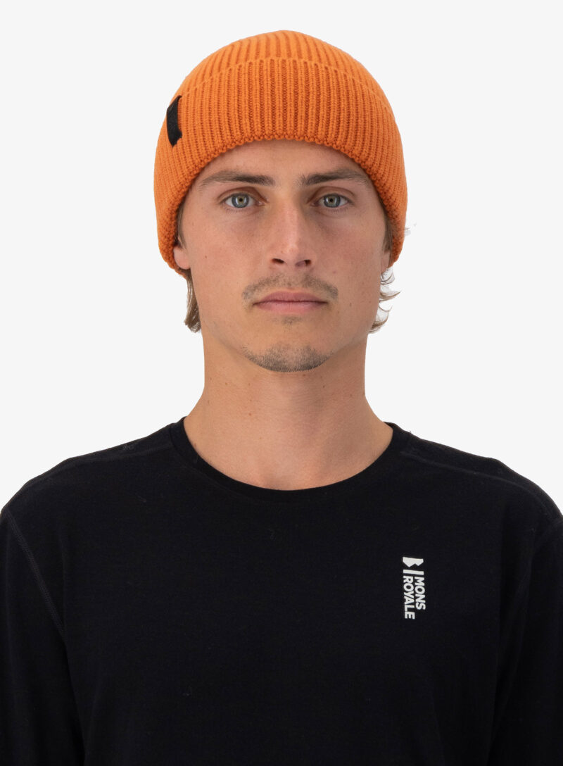 Cumpăra Căciulă de iarna Mons Royale Fjord Beanie - orange